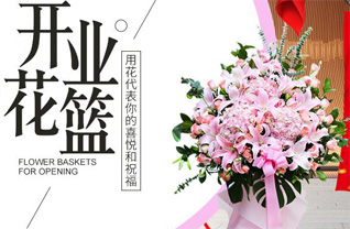河北保定定兴县北南蔡乡花篮配送